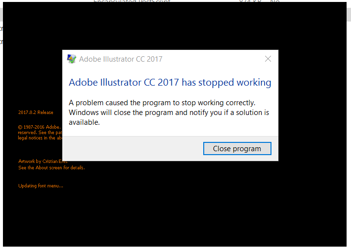adobe illustrator wont download on my computer mac